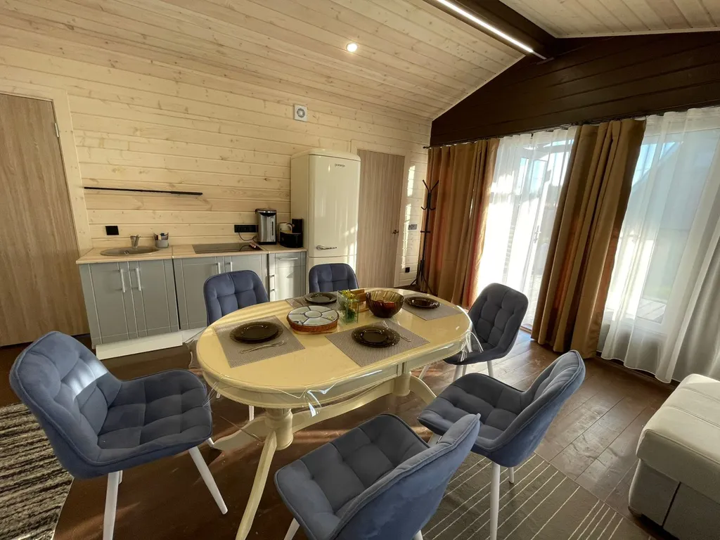 Коттедж Уютный домик на базе отдыха глэмпинге Салтыковские бани - Мир пара — Ганусово