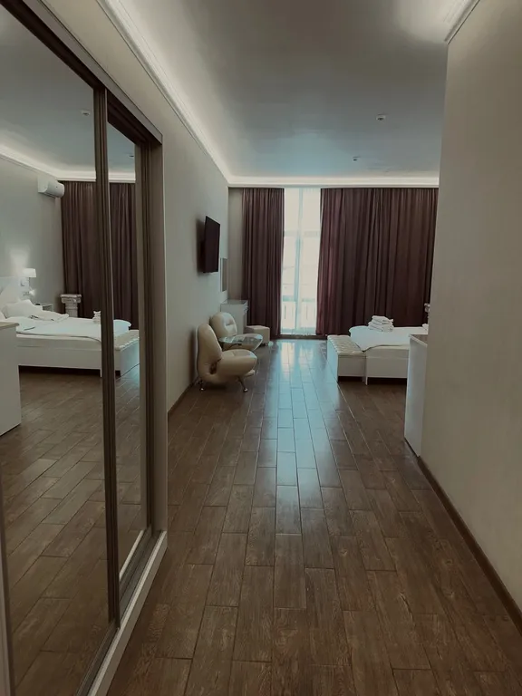 Квартира Квартира Суперлюкс с кроватью размера «queen-size» — Борисовка