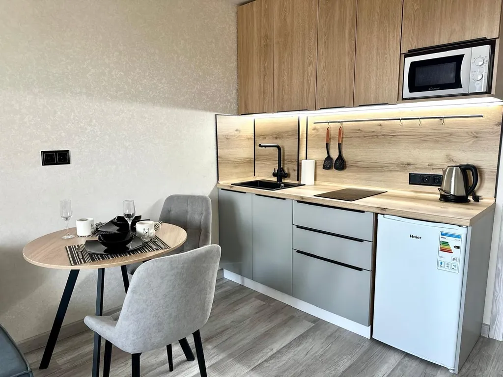 Просторная 1-комнатная квартира евро-2 рядом с ЖК Алые паруса