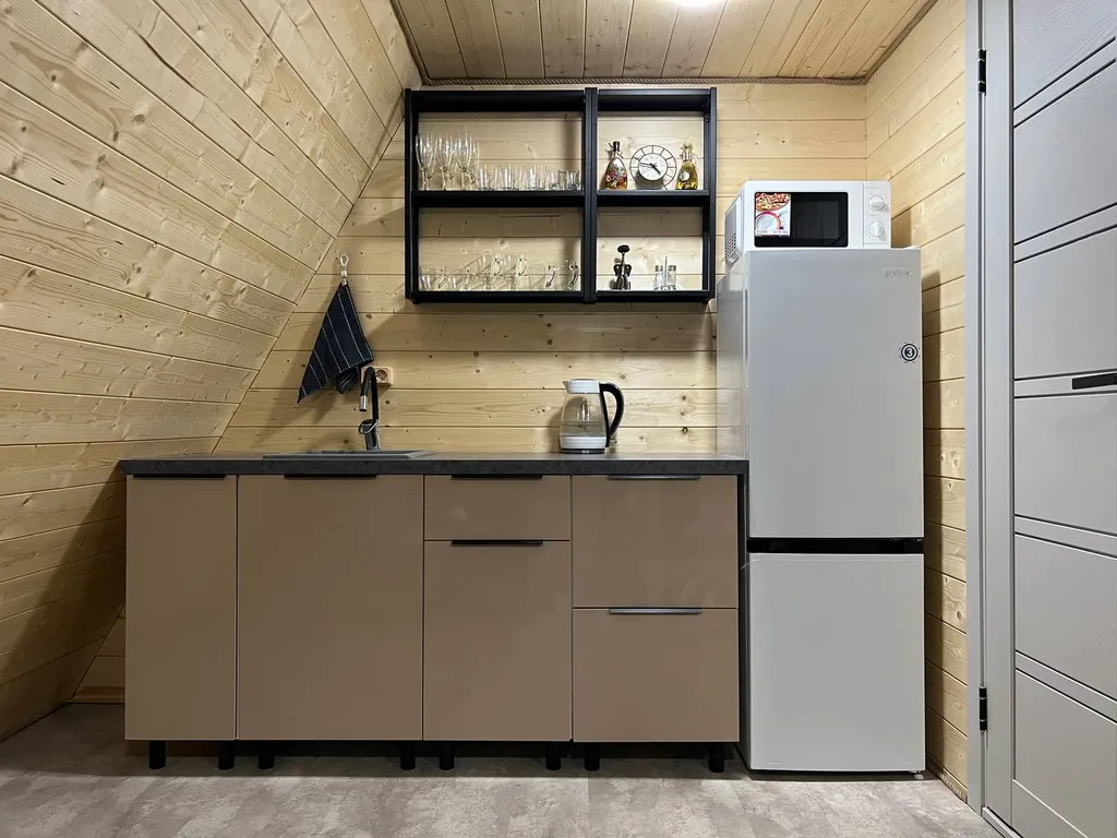 Уютный дом в стиле A-Frame