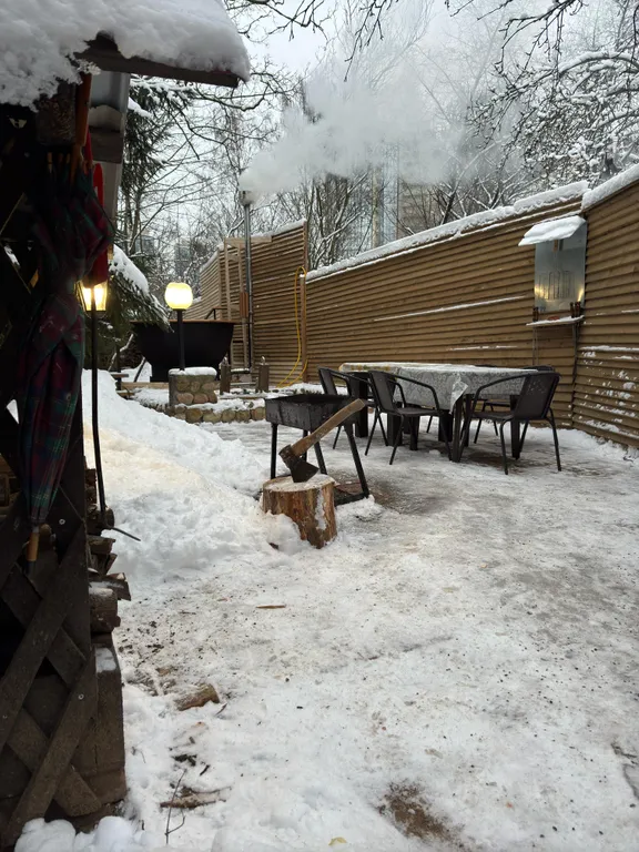 Коттедж Дом вблизи Суздальских озер с зоной отдыха и прудом — Санкт-Петербург