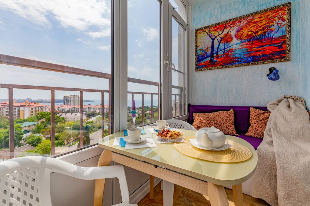 Квартира 2-комнатная семейная квартира с видом на море — Геленджик