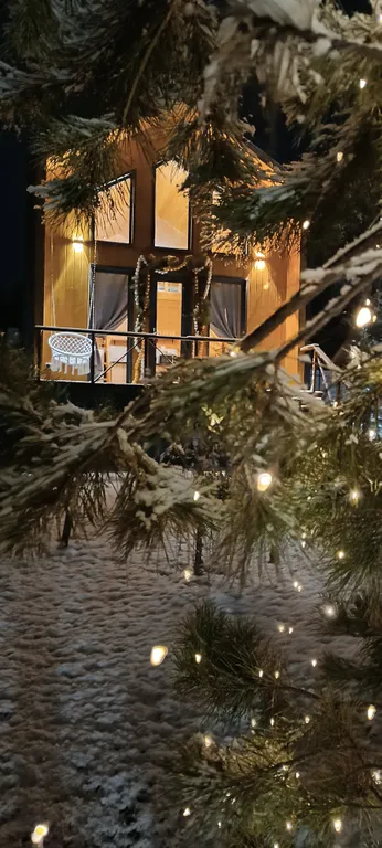 Уютный дом, дом-баня, банный чан,вид на лес рядом с сосновым бором