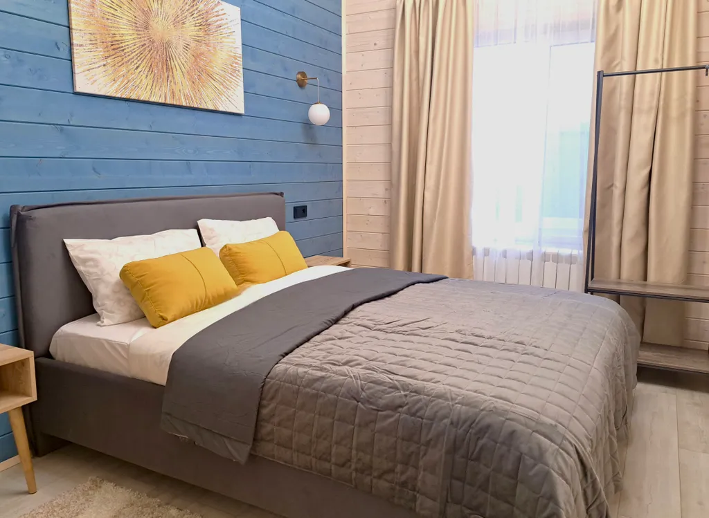 Домик для отдыха с гриль-мангалом, костровой и батутом