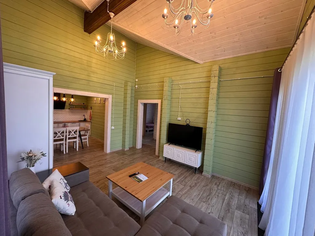 Тёплый коттедж на первой береговой линии