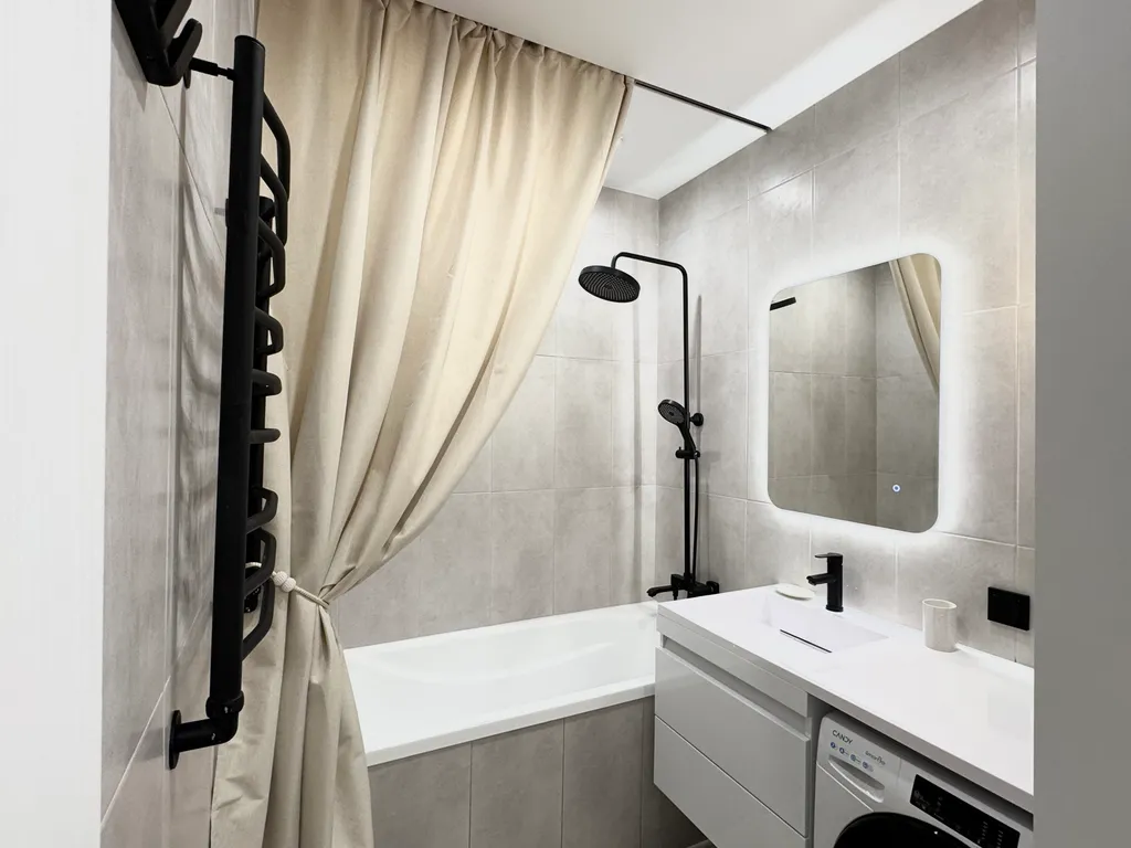 Новая современная квартира в ЖК Флагман рядом с центром города