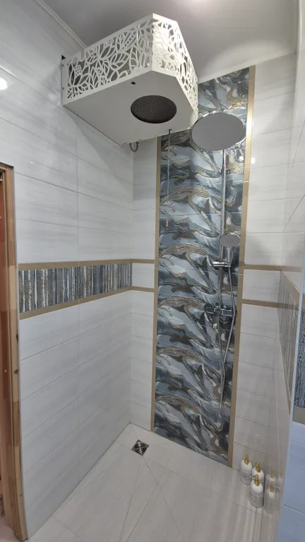 Коттедж Перламутр с сауной и 4 спальнями