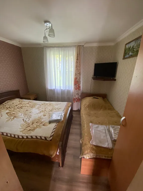 Домик с подогреваемым бассейном и уютной банькой