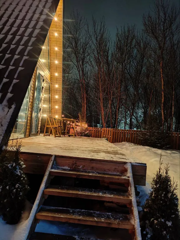 Уютный загородный эко-дом Нарния. Афрейм в тихом месте