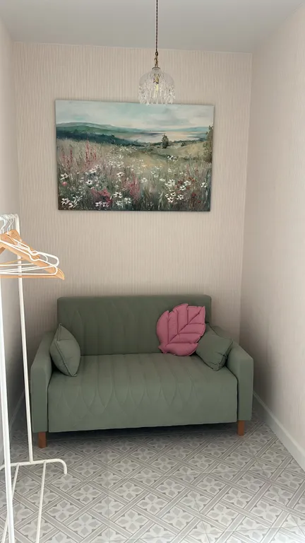 Уютная и красивая  квартира  «цветочный луг»!