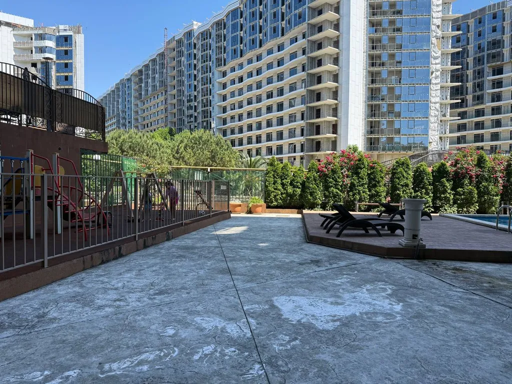 Квартира-студия, ЖК Мадрид. 4 спальных места, вид на море, 31м.кв