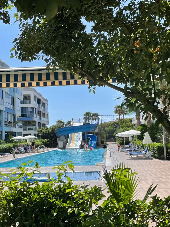 Уютный апартамент в 320 метрах от моря с балконом