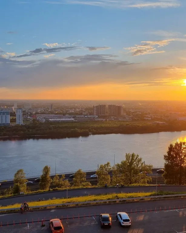 Апартаменты с панорамным видом на Оку