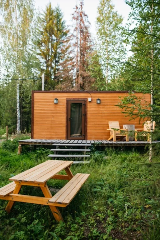 Уютный домик для двоих рядом с Белой