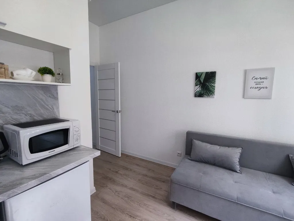 Уютная студия на первом этаже