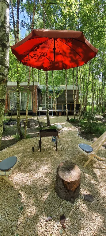 Коттедж Дом (A) с сауной и видом на лес — Пашуково