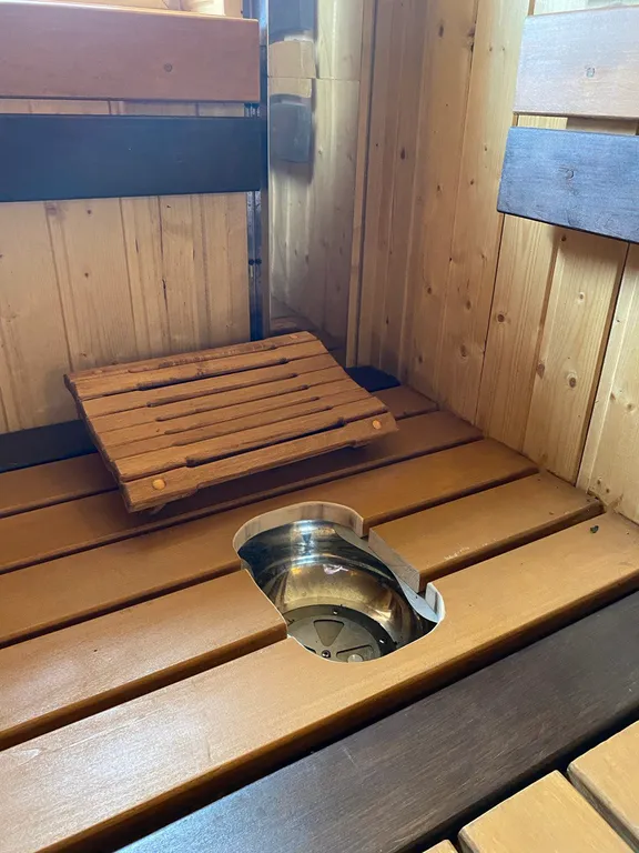 Дом баня с бассейном