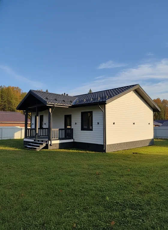 Уютный и светлый дом в лесу на выходные