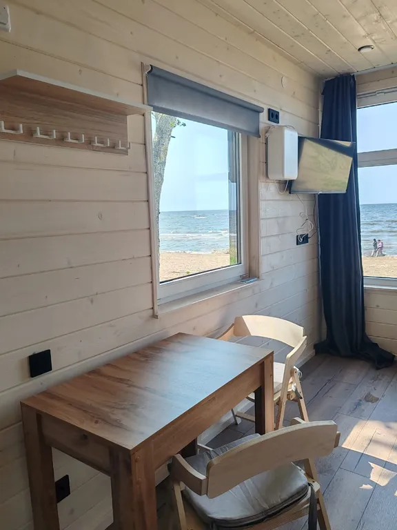 Видовой коттедж на первой береговой линии Финского залива.