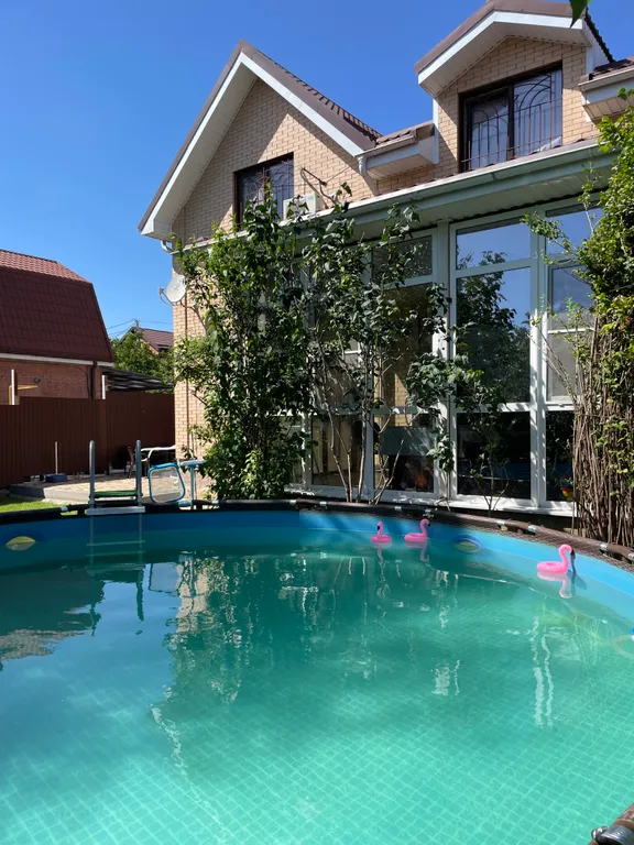 Уютный дом с терассой и сауной