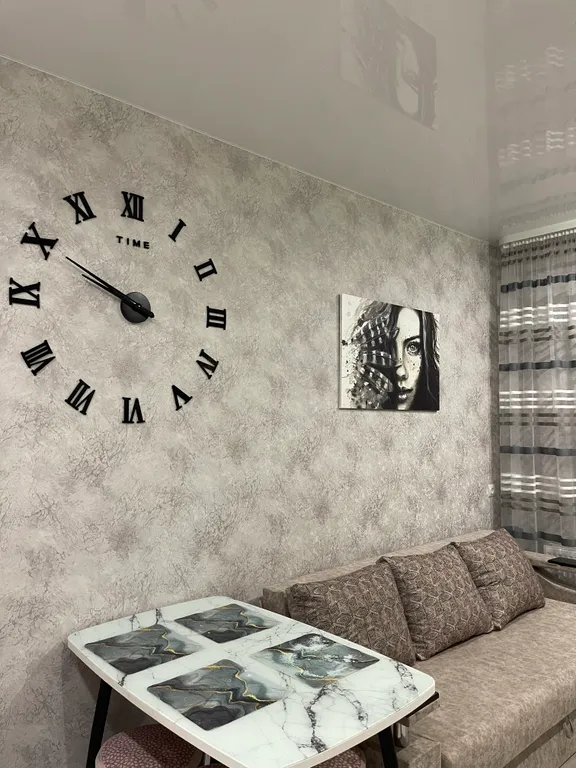 Квартира Квартира Уютная евродвушка в шикарном районе Жигулина Роща — Мирное