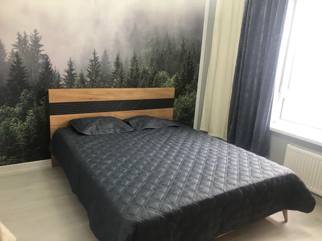 Уютная двушка на 12 этаже с видом на озеро