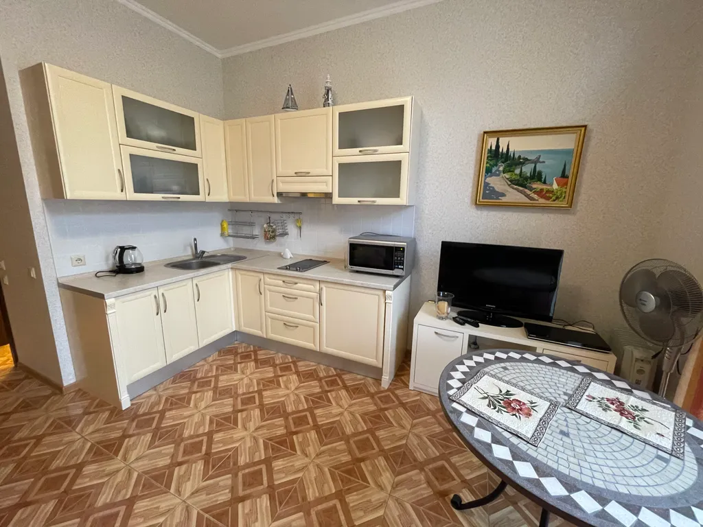 Квартира Квартира Студия на берегу моря в живописной бухте Ласпи для семьи 2 взр+ реб. — Севастополь