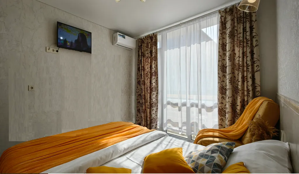 Квартира Квартира Две спальни кухня отопление автон стралка балконы беседка парков — Судак