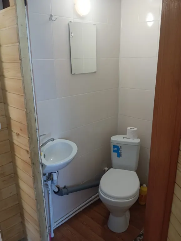 Деревенский дом с печью