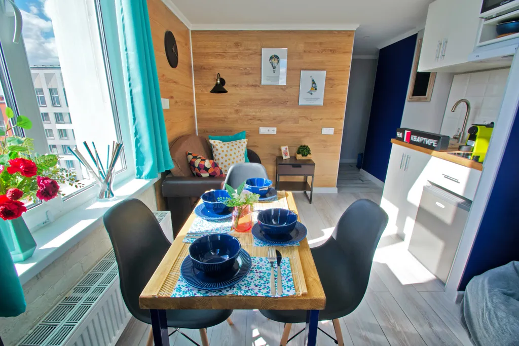 Улучшенный двухуровневый апартамент с панорамным видом