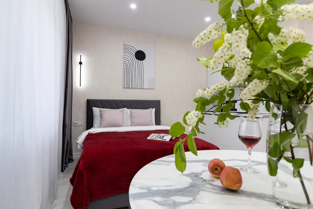 Квартира Квартира Уютная студия с Панорамным видом в Достоянии — Краснодар