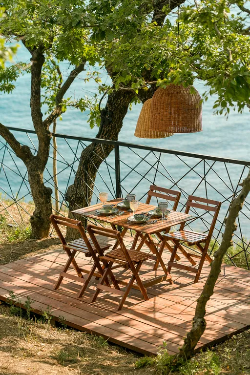 Панорамные апартаменты делюкс с террасой и видом на парк