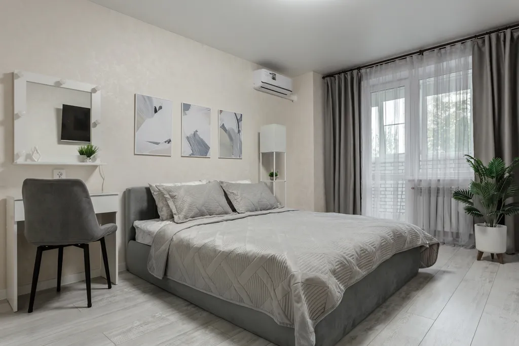 Просторная уютная квартира, 45 м², 3 кровати