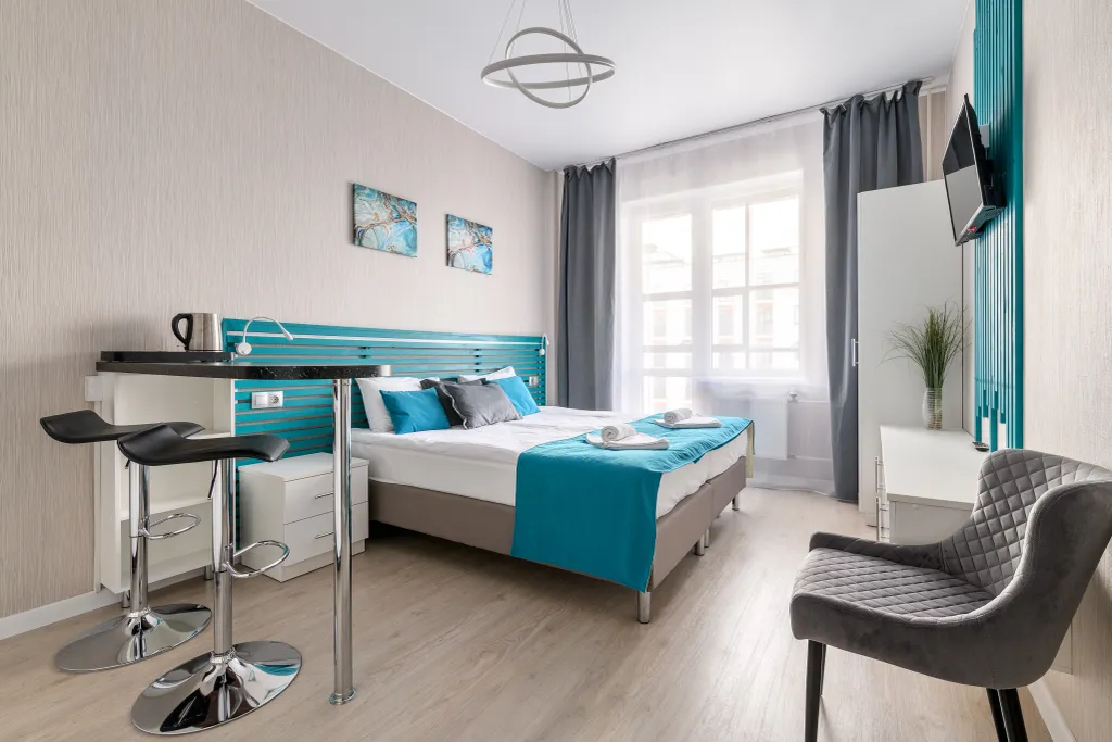 Квартира Квартира Студия в ЖК Салют у аэропорта — Санкт-Петербург