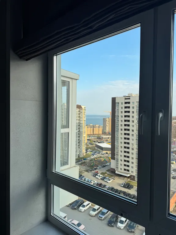 Студия на Патрокле с видом на море