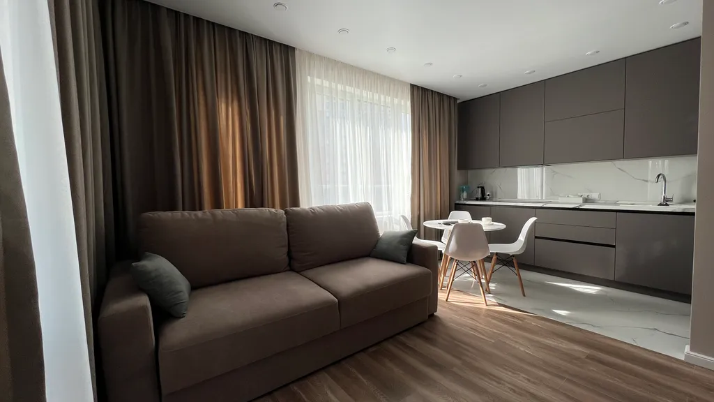 Уютная квартира с дизайнерским ремонтом