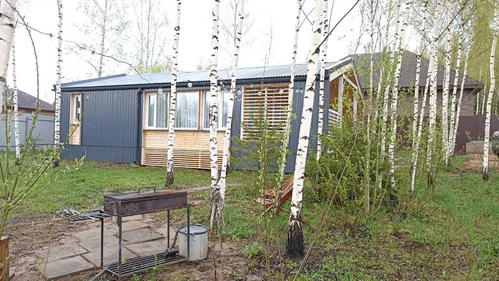 Уютный дом среди берёз и ёлочек