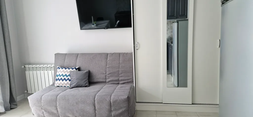 Современные апартаменты с кухней с видом на горы