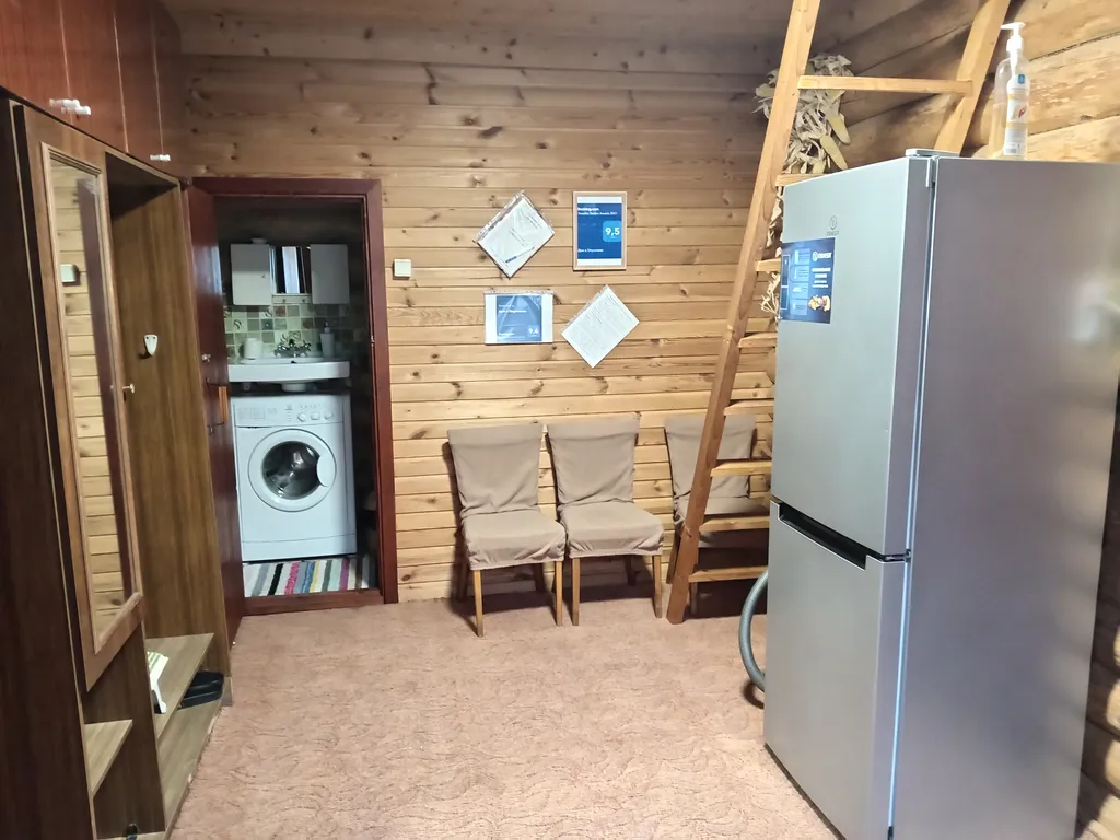 Домик с русской печкой и со всеми удобствами