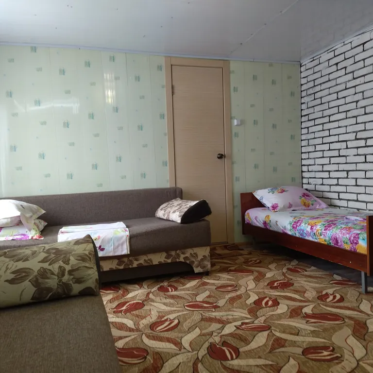 4-5х мест номер кондиционер, санузел700метров  до пляжа