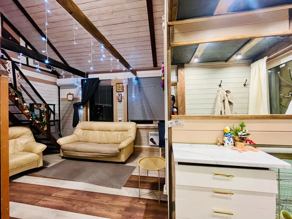 Уютный дом с гусями