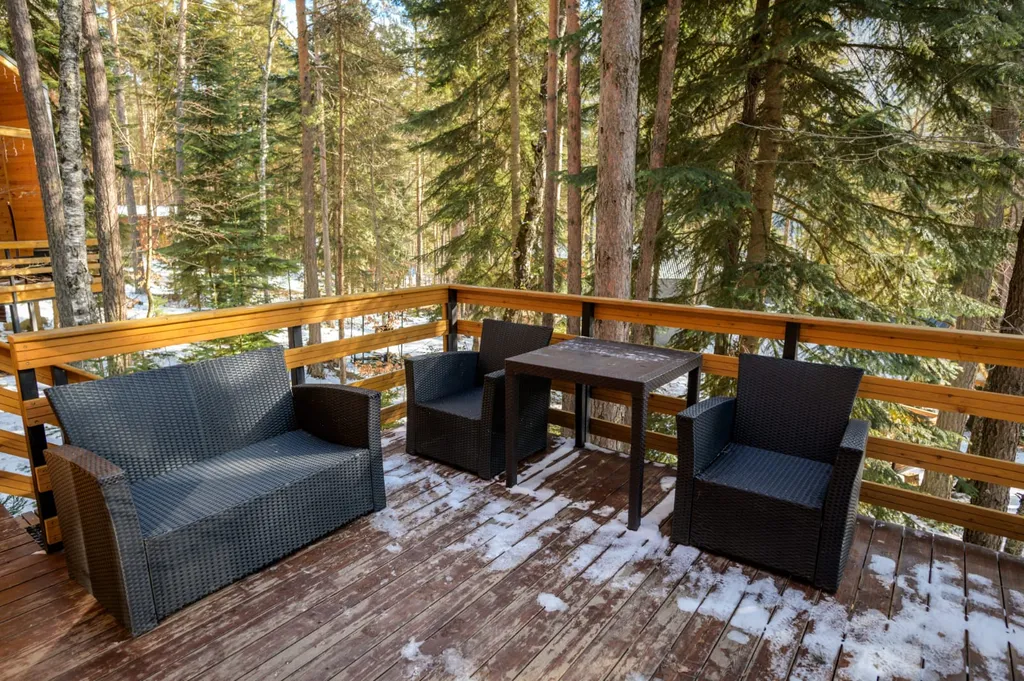 Коттедж Барнхаус II с видом на горы и лес — Архыз