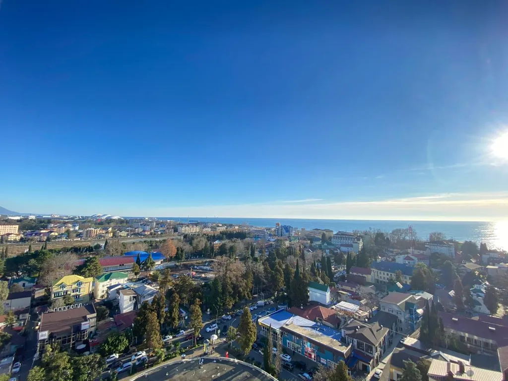 Уютная квартира в центре с видом на море. В 5 минутах ходьбы до пляжа!