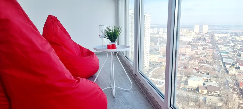 Квартира с панорамным видом на город и Волгу — аренда посуточно в Энгельс