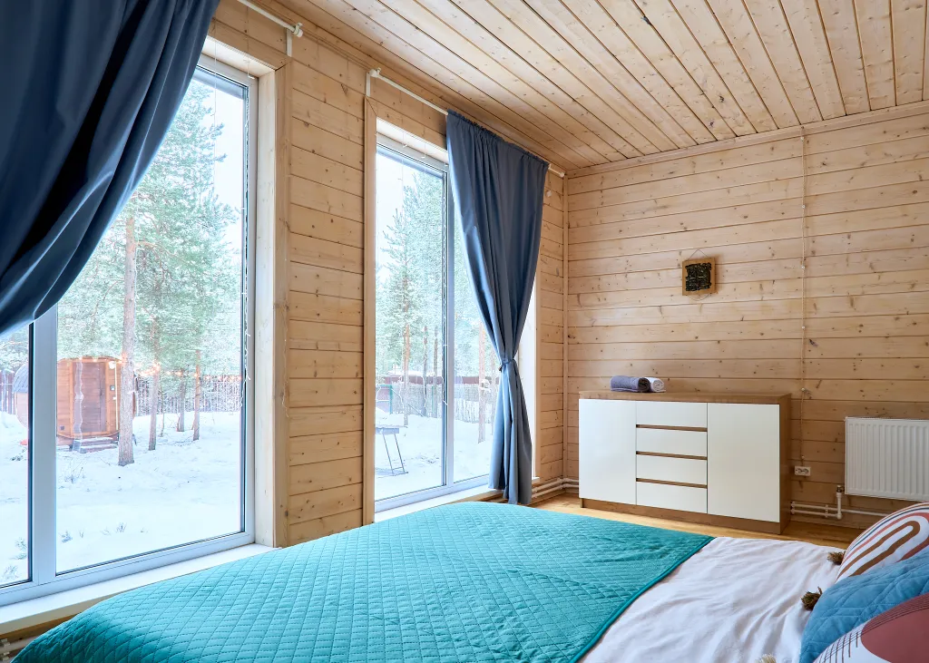 Коттедж Дом Техас в соснах с баней в 20 минутах от центра Петербурга — Песочный