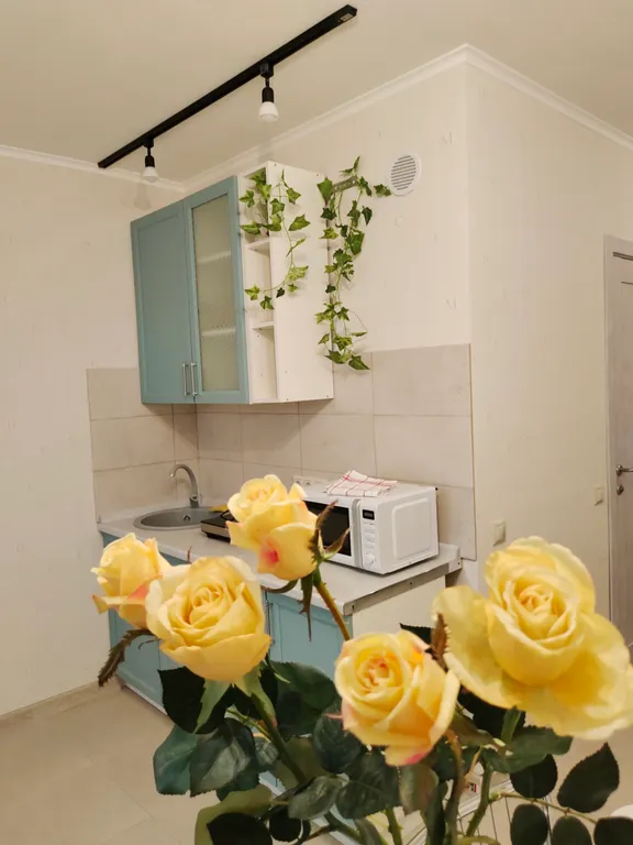 Светлая квартира с видом на рощу