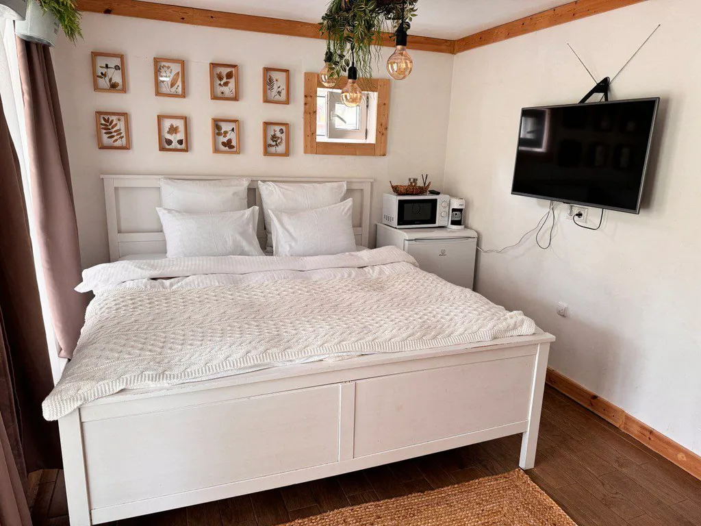 Спа домик с баней и чаном в скандинавском стиле