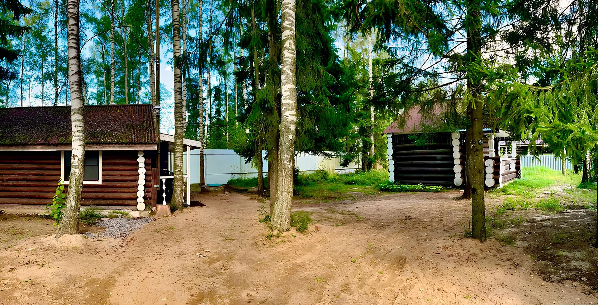 Панорама баня и дом