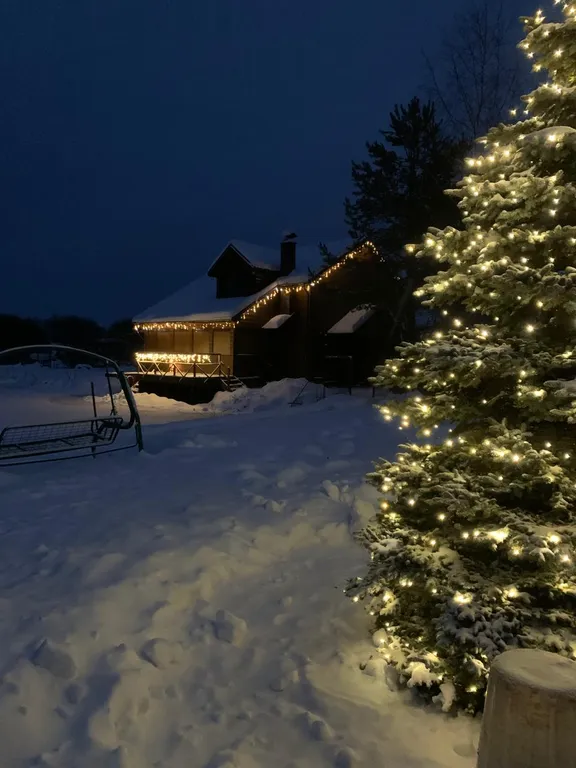 Коттедж Загородный дом с баней в заповедной зоне для отдыха и рыбалки — Воздвиженское