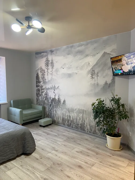 Уютная квартира с удобным местоположением и видом на гору — аренда посуточно в Железноводск